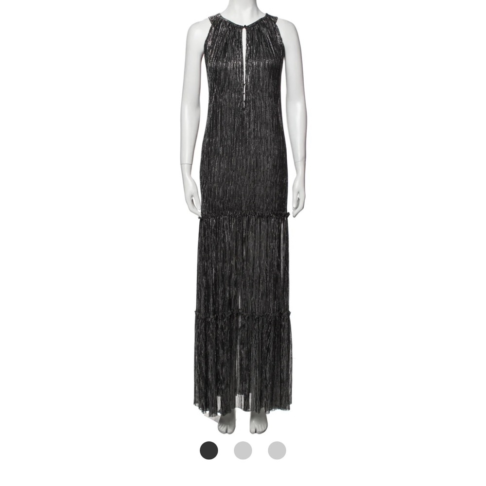 Sabina Musayev Crew Neck Long Dress - XS